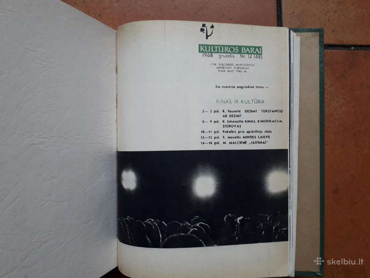 Žurnalai "Kultūros barai" 1968 metai - nuotraukos Nr. 9