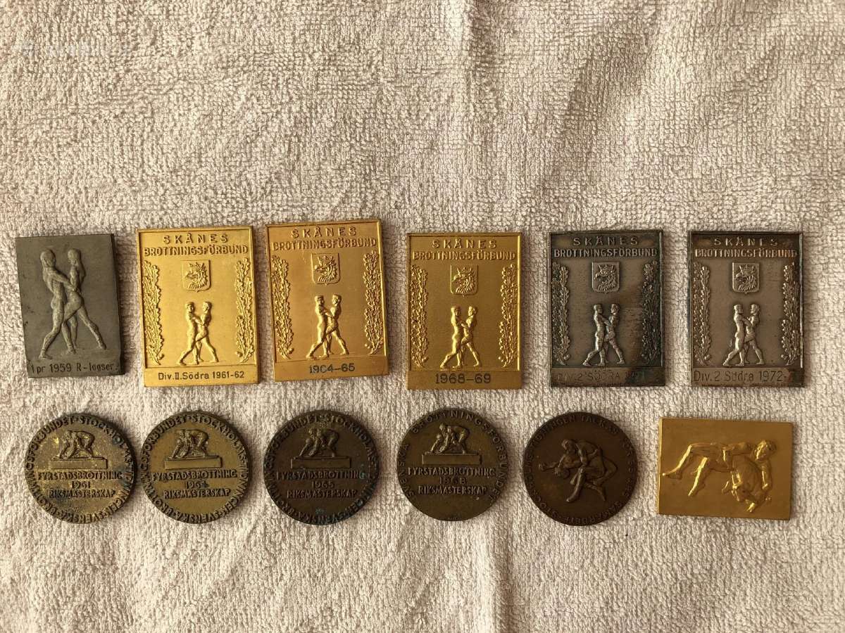 Imtinės plaketes ir medaliai nuo 1959 m.