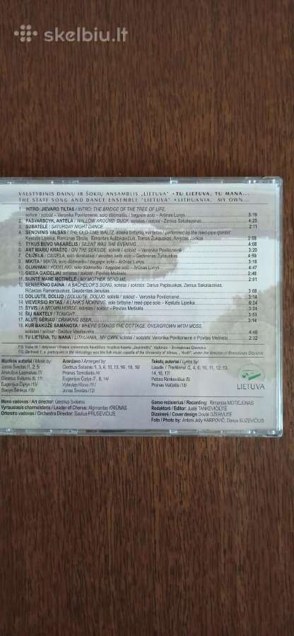 Parduodu CD "Lietuva" - nuotraukos Nr. 2