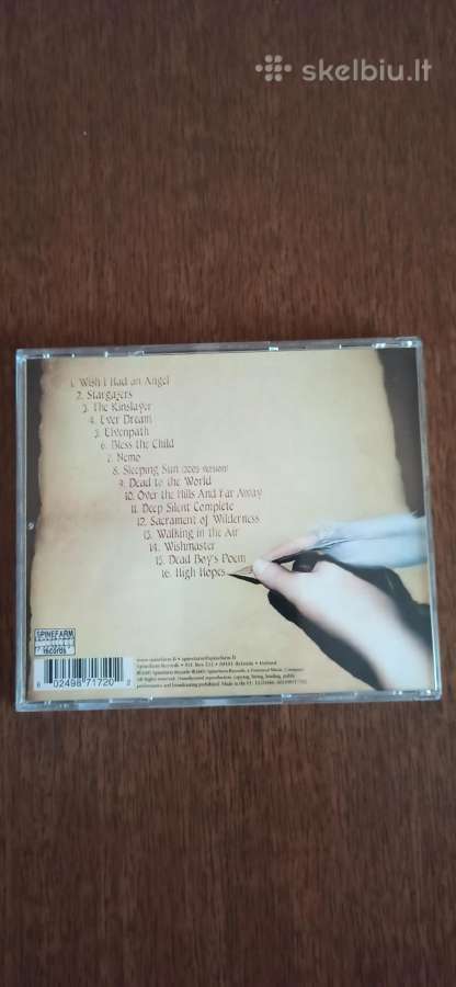 Parduodu CD Nightwish"highest Hopes" - nuotraukos Nr. 2