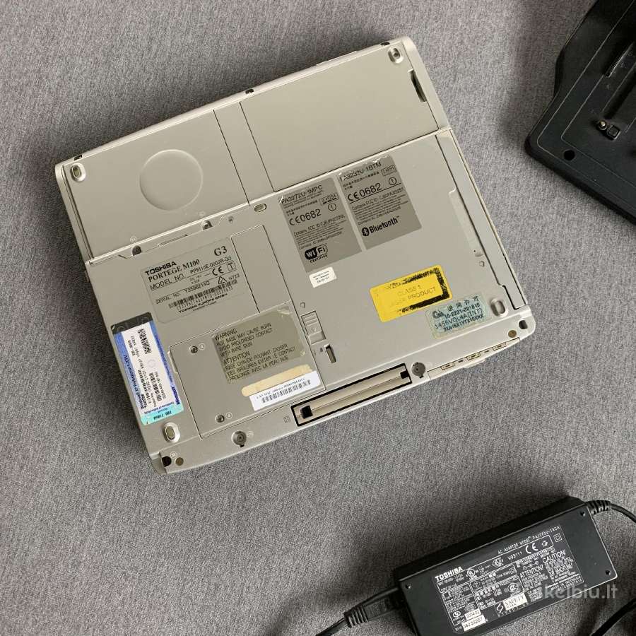 Nešiojamas kompiuteris Toshiba Portege M100 - nuotraukos Nr. 6