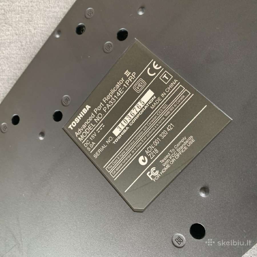 Nešiojamas kompiuteris Toshiba Portege M100 - nuotraukos Nr. 7
