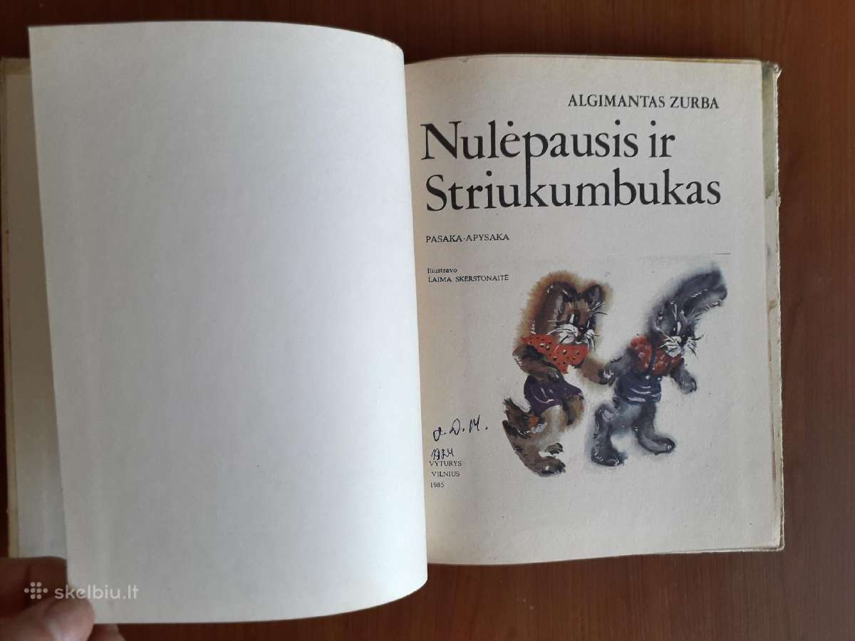 A. Zurba "Nulėpausis ir Striukumbukas" 1985 metai - nuotraukos Nr. 2