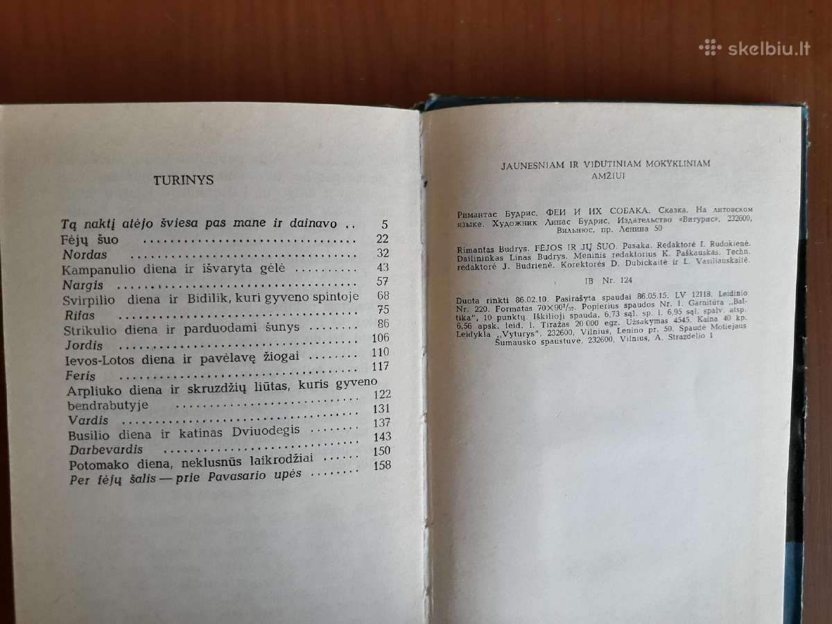 Rimantas Budrys "Fėjos ir jų šuo" 1986 metai - nuotraukos Nr. 6