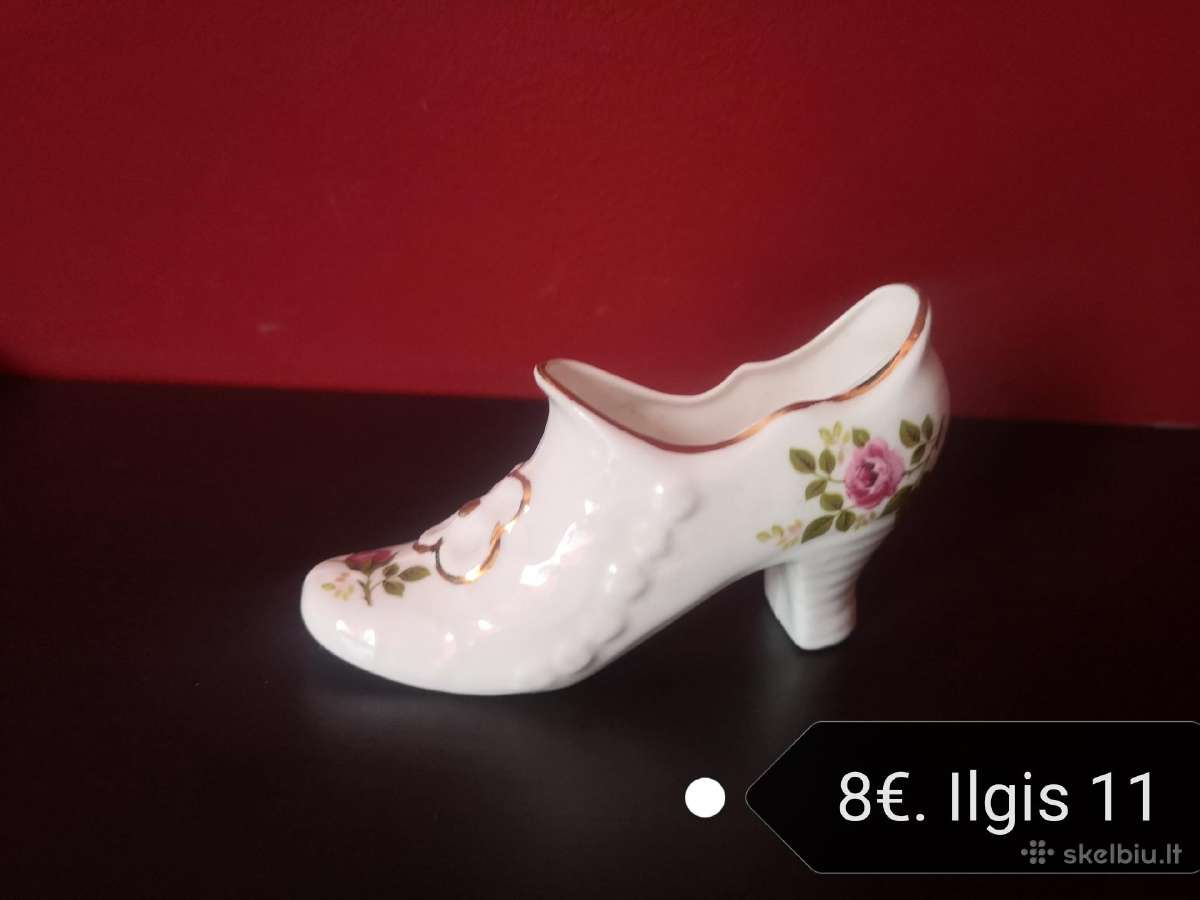 Porcelianiniai, žalvariniai bateliai - nuotraukos Nr. 9