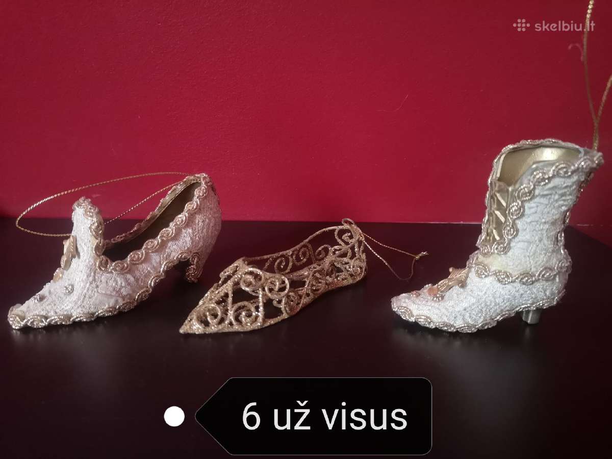 Porcelianiniai, žalvariniai bateliai - nuotraukos Nr. 18