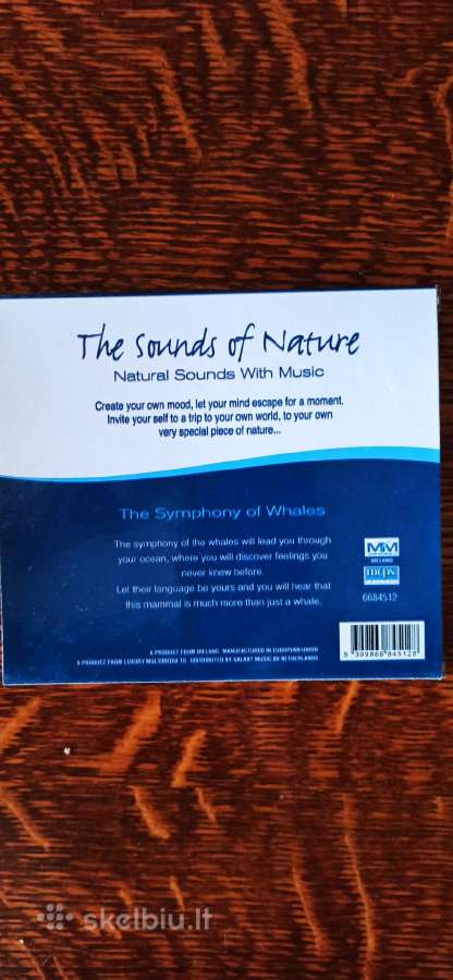 Parduodu CD"the Sound of Natute" - nuotraukos Nr. 2