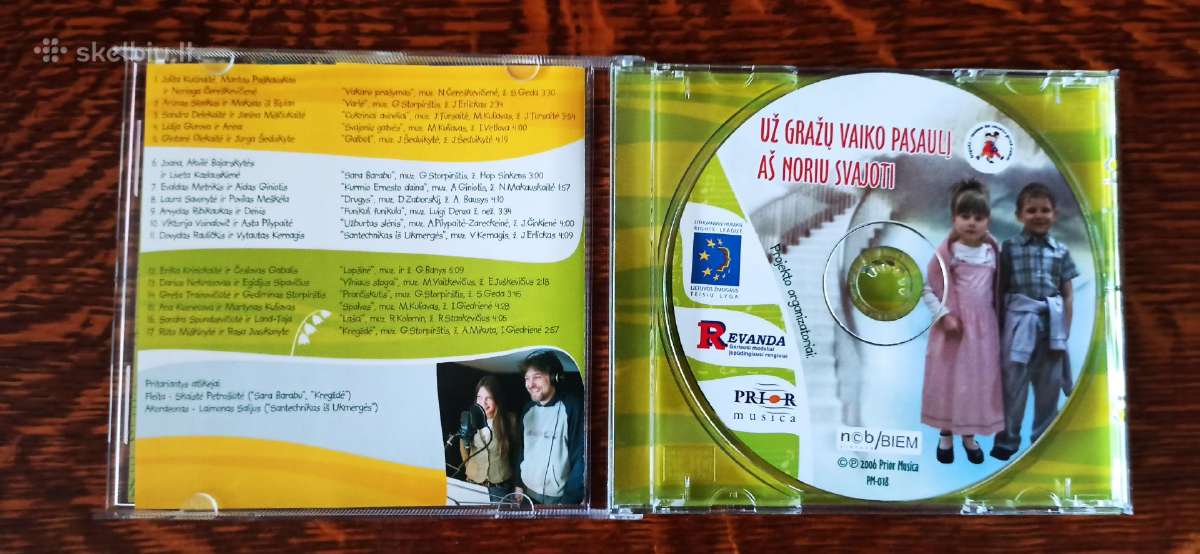 Parduodu CD"uz grazu vaiko pasauli" - nuotraukos Nr. 3