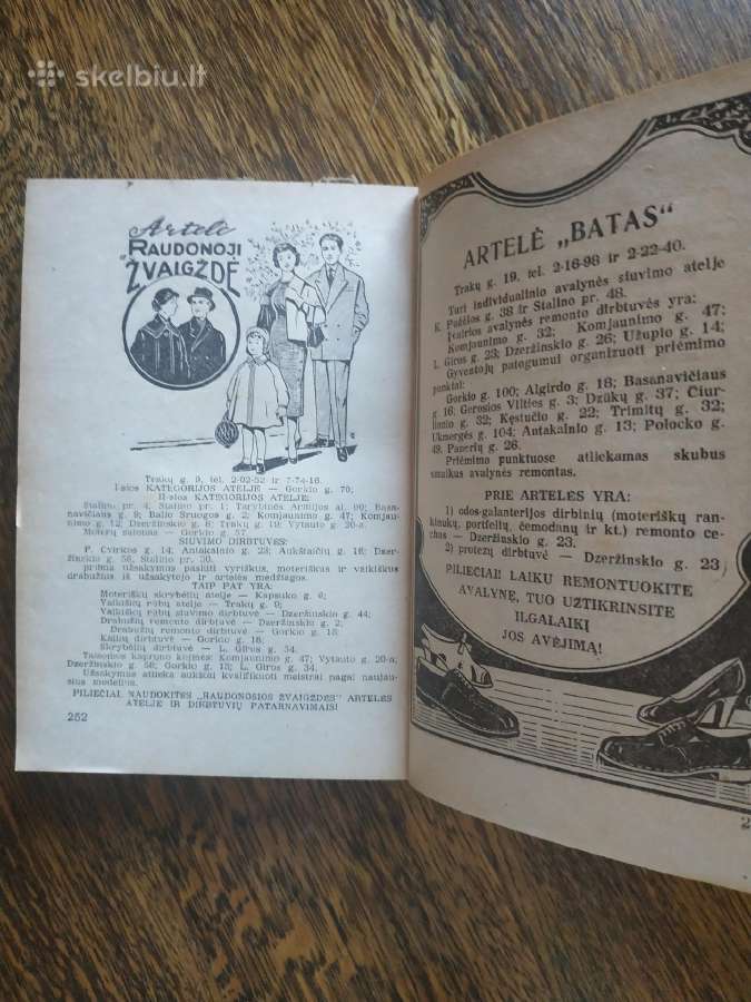 1957 m.vilniaus adresų-informacijos knyga - nuotraukos Nr. 5
