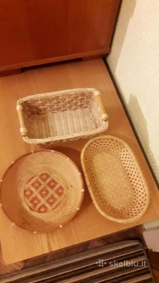 Pinti krepseliai 10 eur.