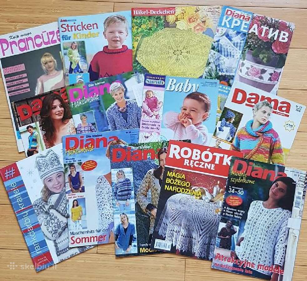 Mezgimo ir nėrimo žurnalai, įvairūs