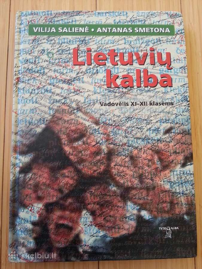 Lietuvių kalba. Vadovėlis Xi-xii klasėms