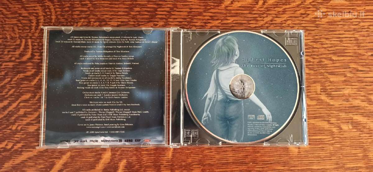 Parduodu CD Nightwish"highest Hopes" - nuotraukos Nr. 3