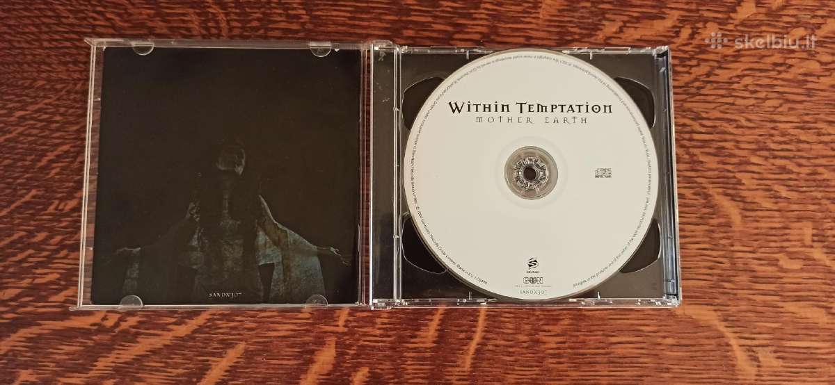 Parduodu CD Within Temptation"mother Earth" - nuotraukos Nr. 3