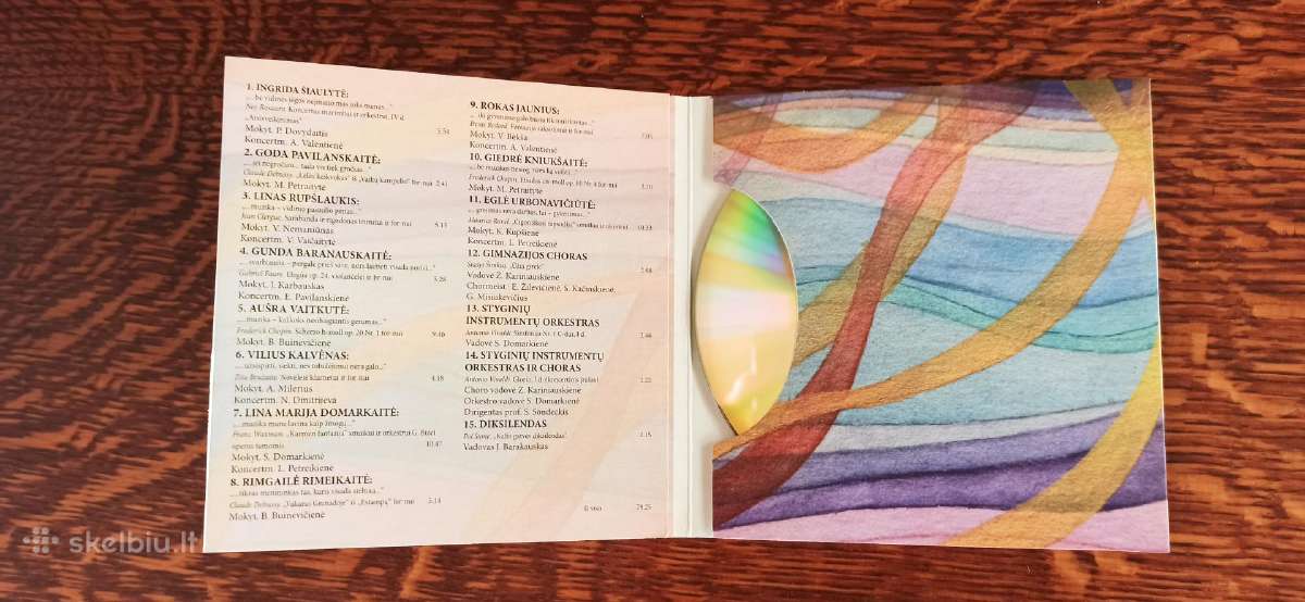 Parduodu CD Klaipedos Eduardo Balsio menu gimnazij - nuotraukos Nr. 2