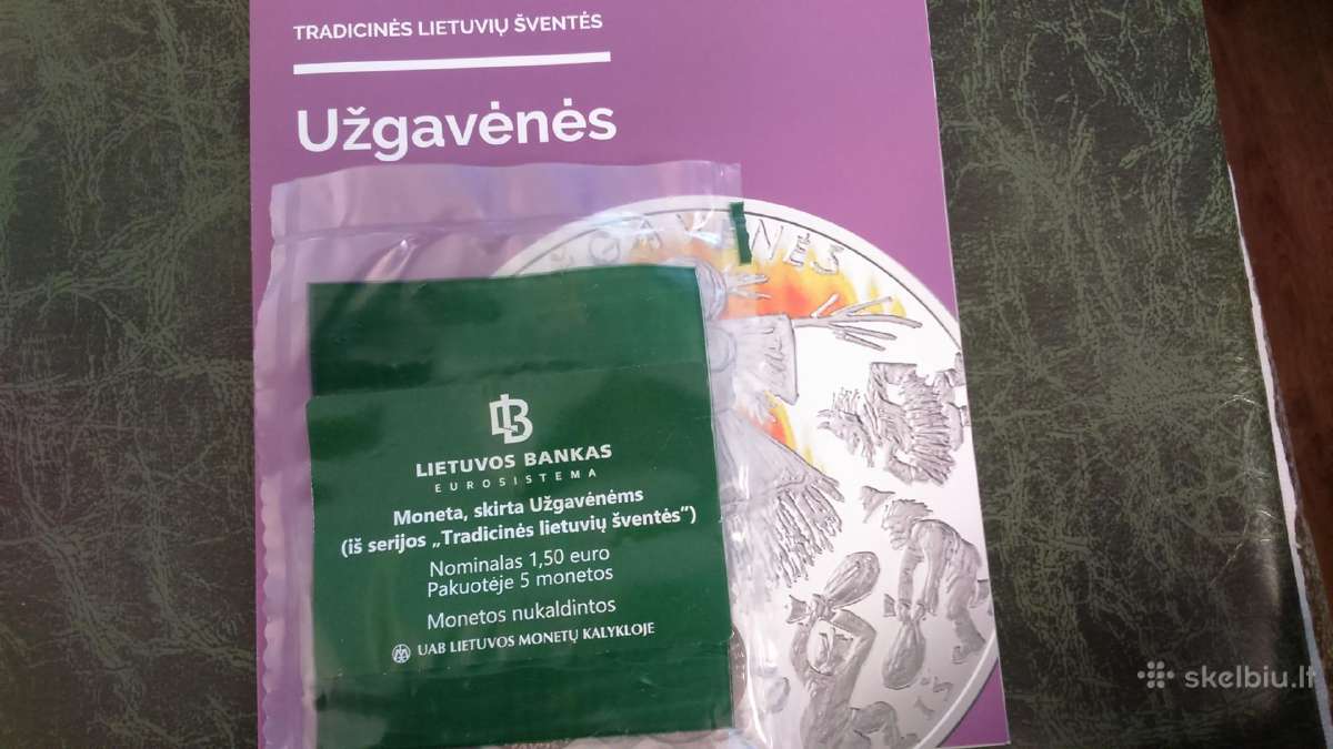 Užgaviniu 2019m. 1,5eu. rinkinys - nuotraukos Nr. 2
