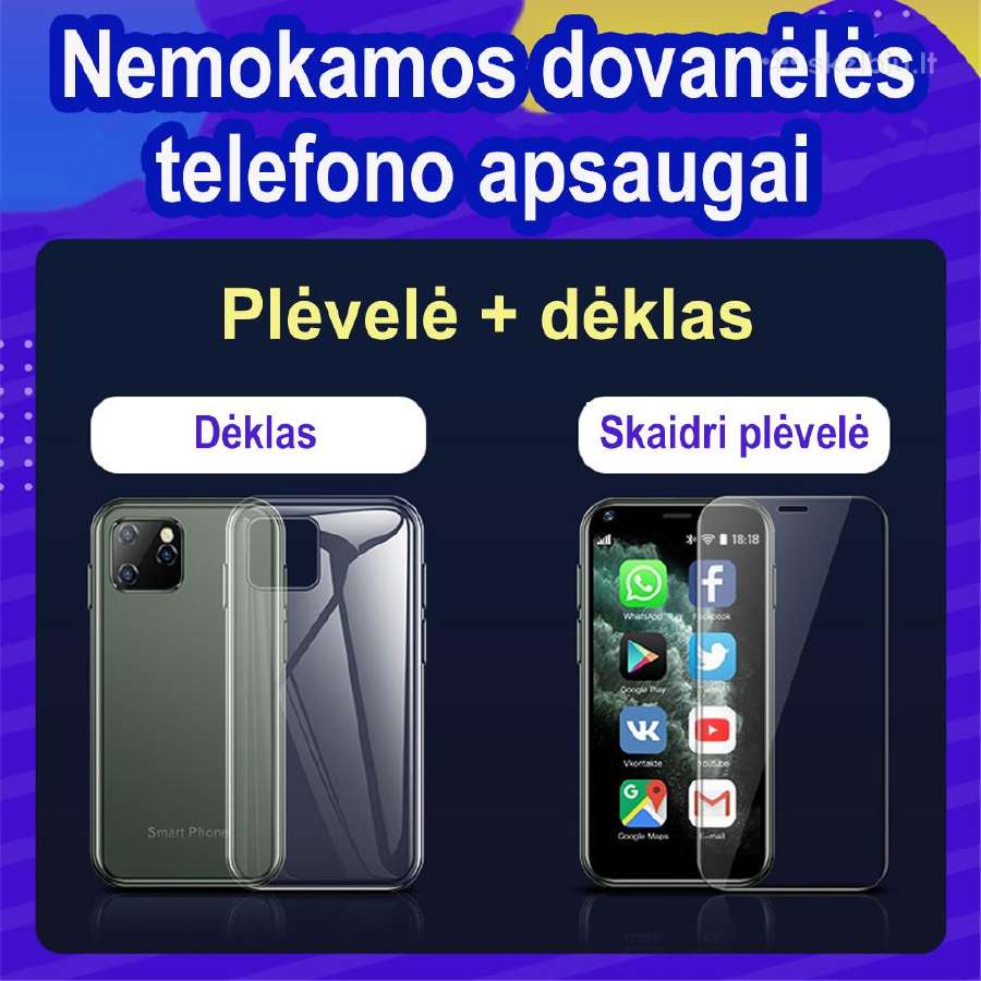Išmanusis mini telefonas Soyes Xs11 - nuotraukos Nr. 3