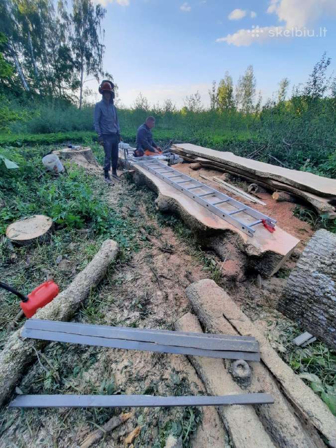 Mobilios medienos pjovimo stakles, gateriukas - nuotraukos Nr. 29
