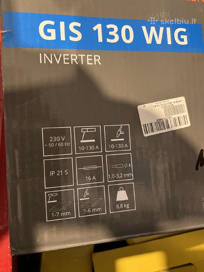 Inverterinis suvirinimo Gis 130 Wig - nuotraukos Nr. 4