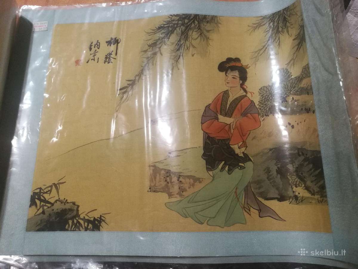 3 Japoniški ''woodblock prints'' paveiksliukai - nuotraukos Nr. 2
