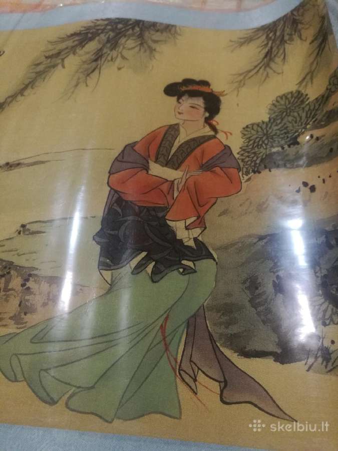 3 Japoniški ''woodblock prints'' paveiksliukai - nuotraukos Nr. 4