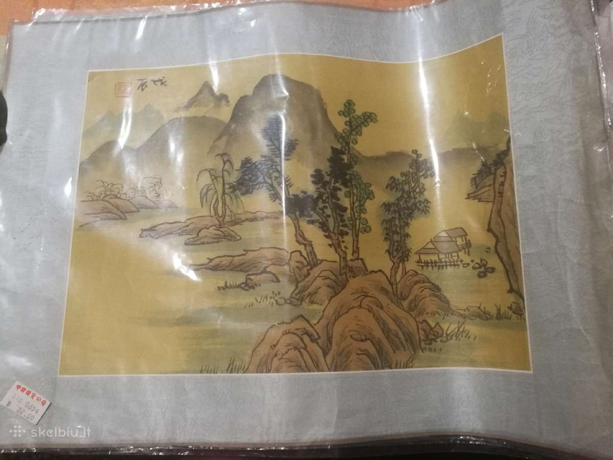3 Japoniški ''woodblock prints'' paveiksliukai - nuotraukos Nr. 5