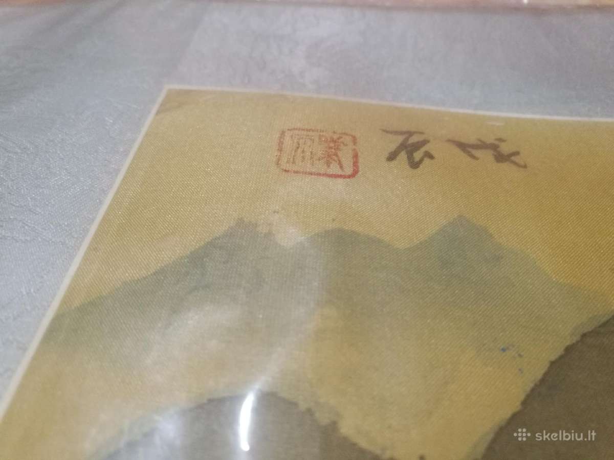 3 Japoniški ''woodblock prints'' paveiksliukai - nuotraukos Nr. 6