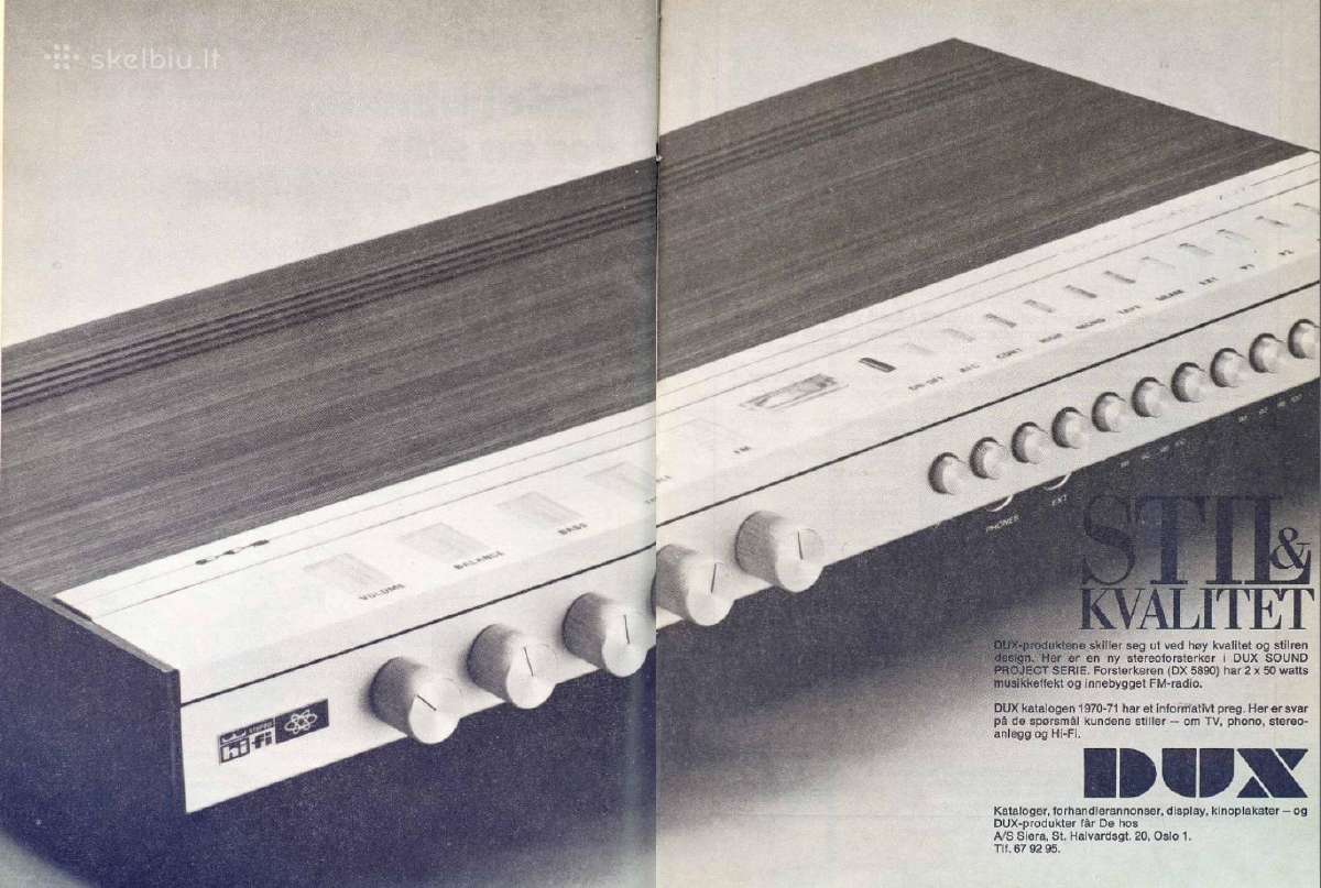 Dux dx 5890 sound project zu7 - nuotraukos Nr. 9