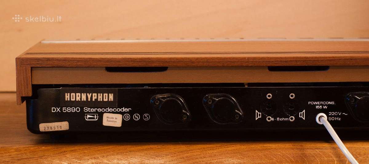 Dux dx 5890 sound project zu7 - nuotraukos Nr. 11