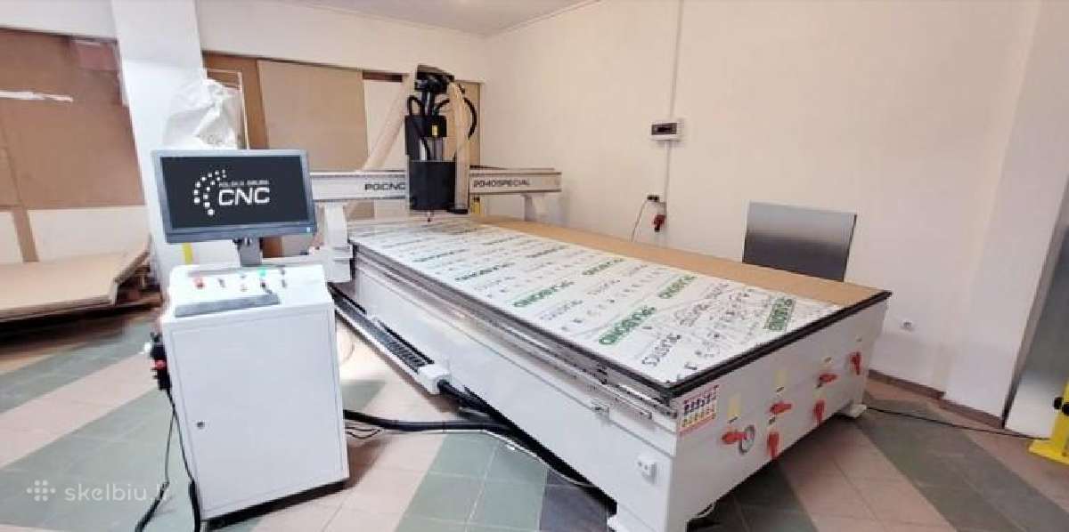 CNC frezavimo staklės Pgcnc2040 Special - nuotraukos Nr. 4