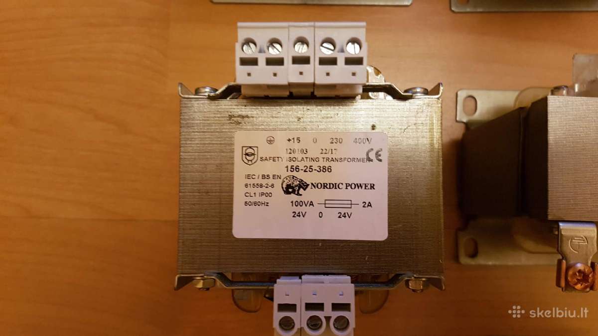 Transformatoriai 160va, 80va - nuotraukos Nr. 2