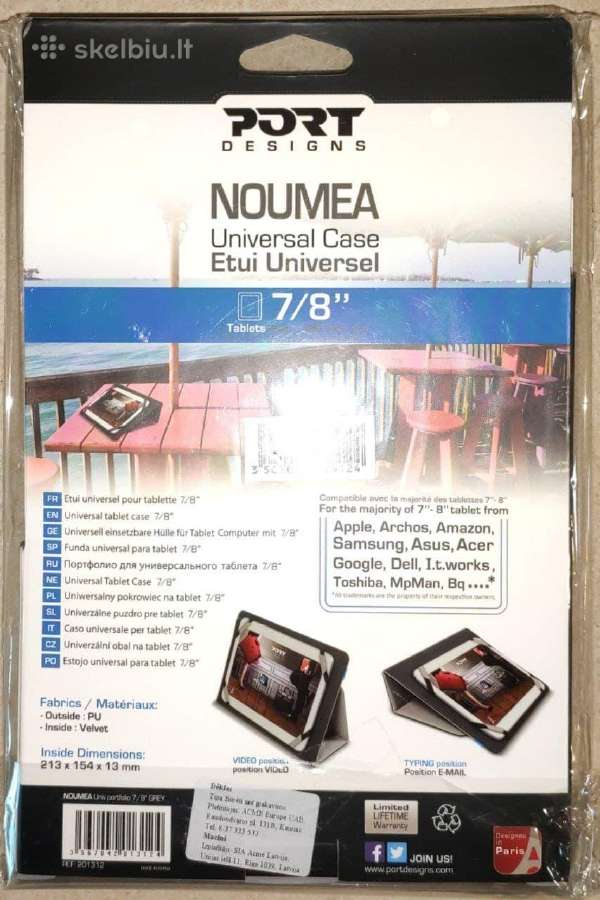 Naujas dėklas 7/8 colių planšetui - nuotraukos Nr. 2