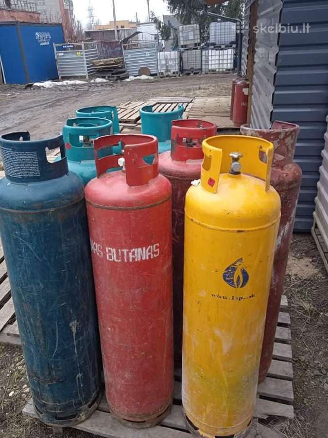 Perku dujų balionus pasiimu