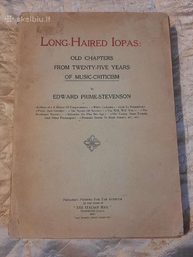 Sena knyga 1927