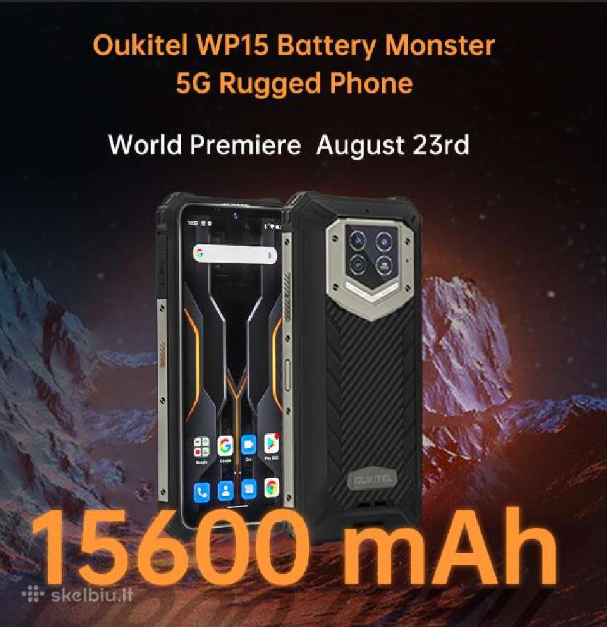 Oukitel Wp15 - Skelbiu.lt