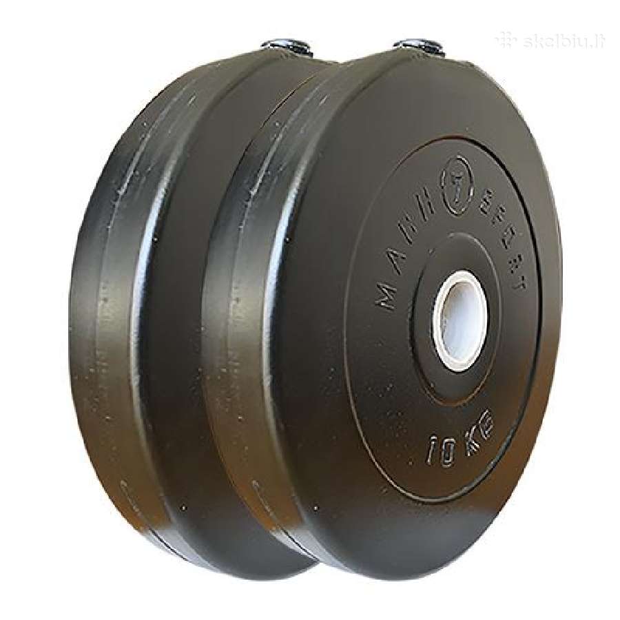 2 diskų (50 mm), komplektas (2x10kg) - nuotraukos Nr. 2