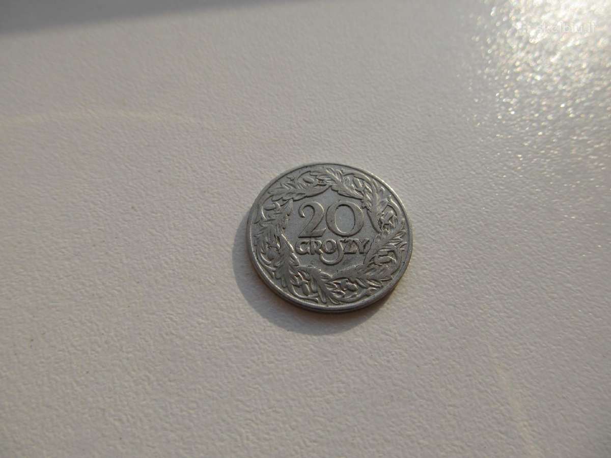 20 groszy , Lenkija , 1923