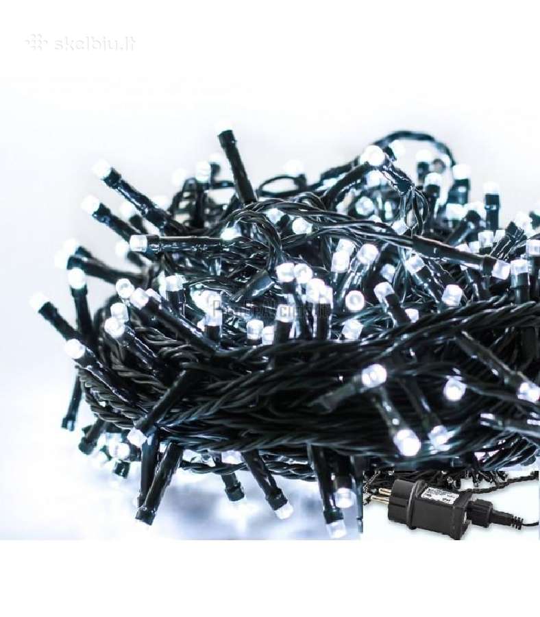 300led Lauko ir vidaus girlianda su 12w adapteriu - nuotraukos Nr. 4