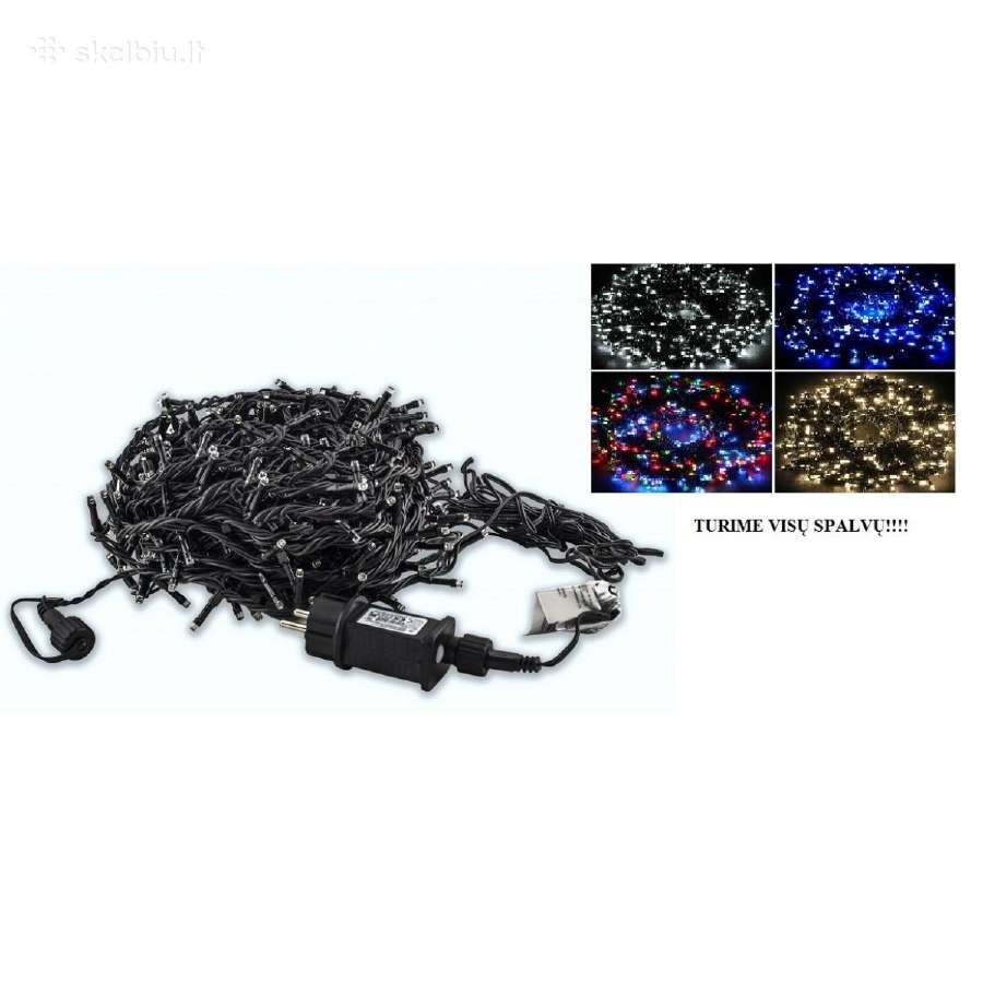 300led Lauko ir vidaus girlianda su 12w adapteriu - nuotraukos Nr. 2
