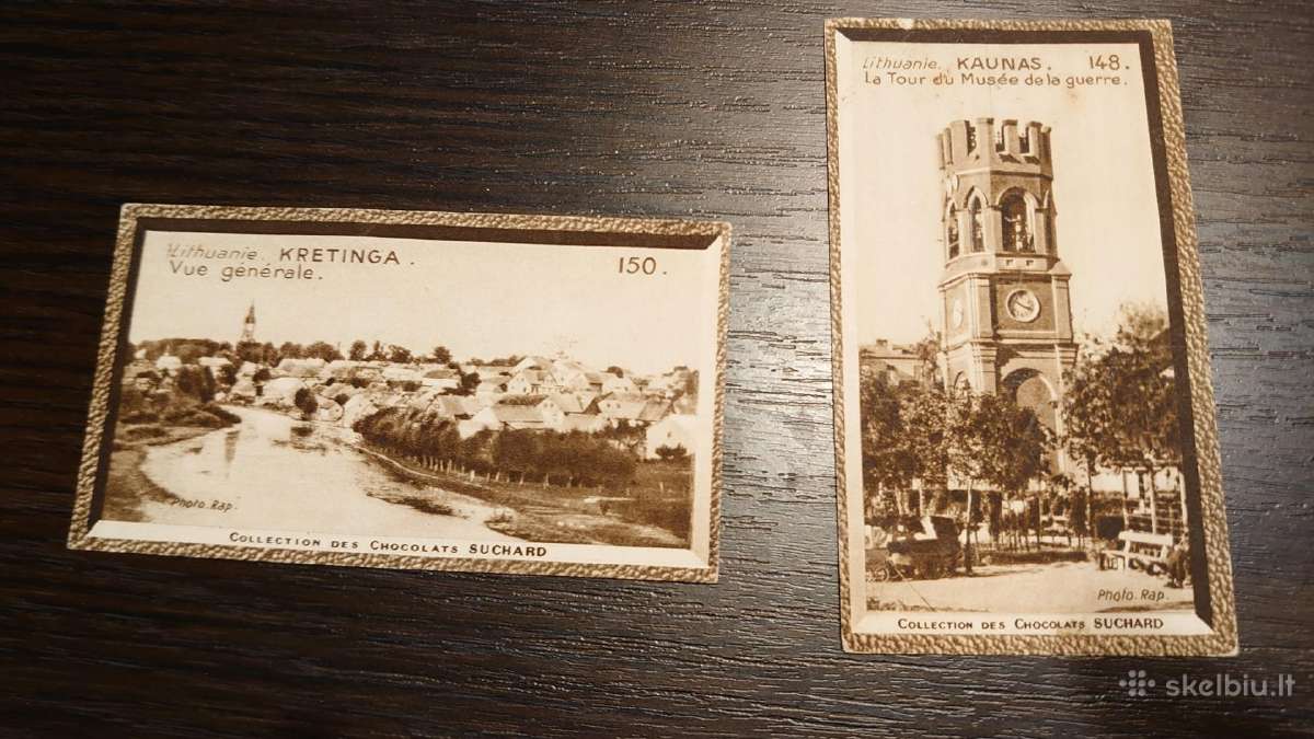 Kretinga, Kaunas tarpukaris iš šokolado rinkinių