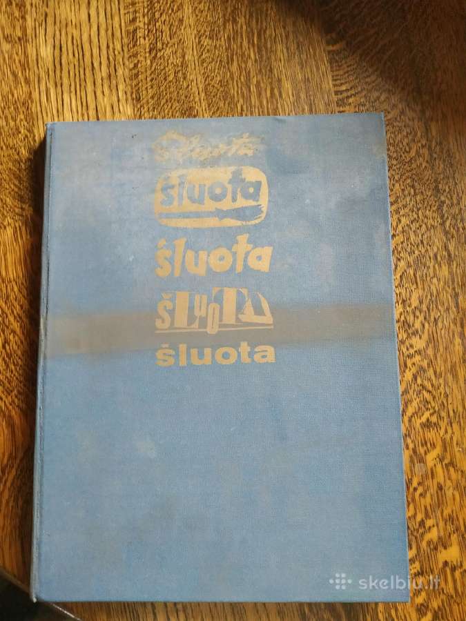 1984 m. Išleista knyga apie žurnalą "Šluota"