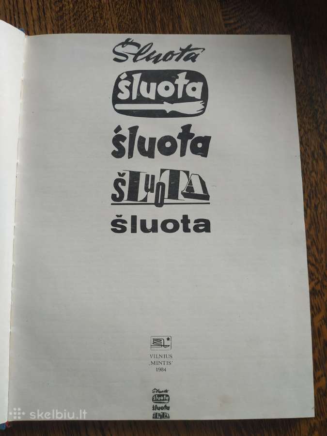 1984 m. Išleista knyga apie žurnalą "Šluota" - nuotraukos Nr. 2