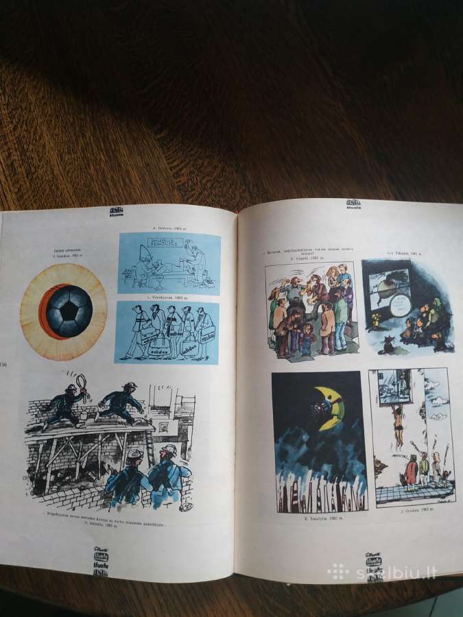 1984 m. Išleista knyga apie žurnalą "Šluota" - nuotraukos Nr. 6