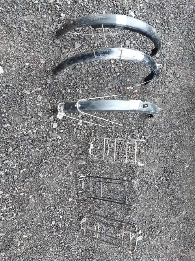 26 colių ratų dviračio bagažai