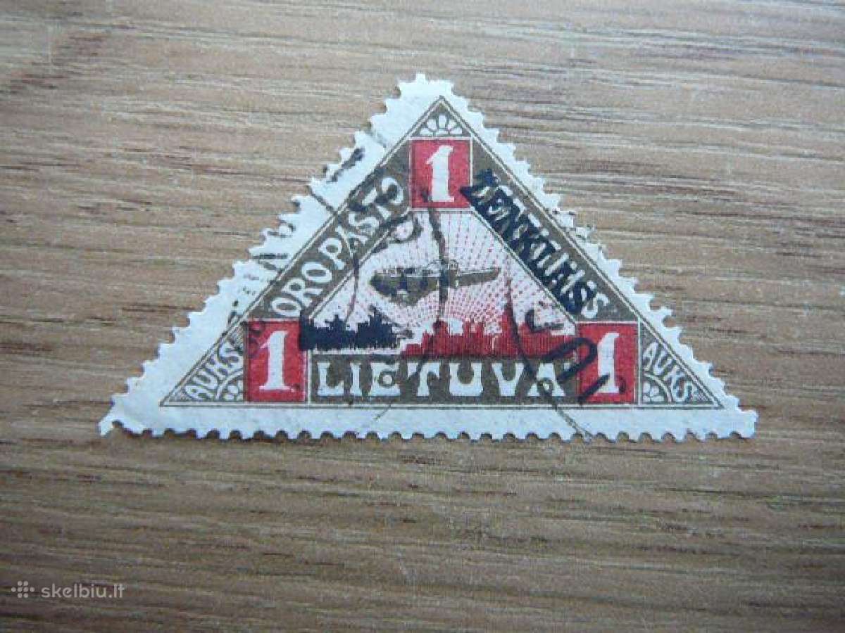 Lietuva 1922 Lektuvai antsp. lit118a