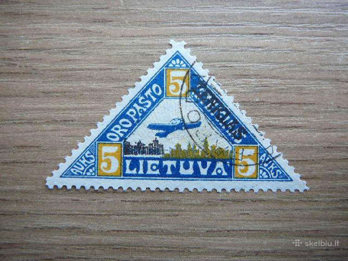Lietuva 1922 Lektuvai antsp. lit120a