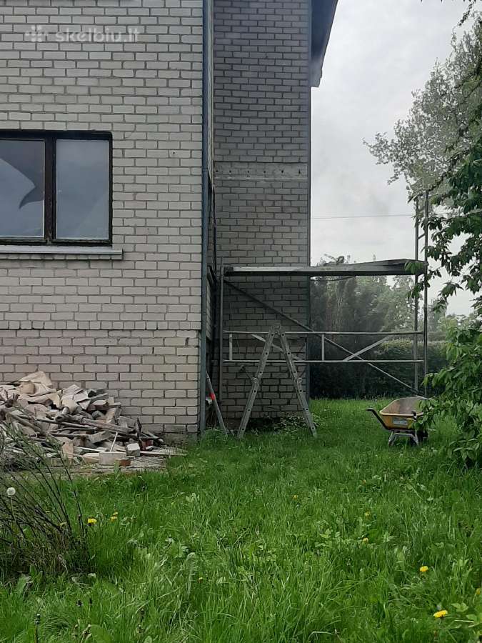 Griovimas su technika,pamatų šiltinim.,drenažas - nuotraukos Nr. 19