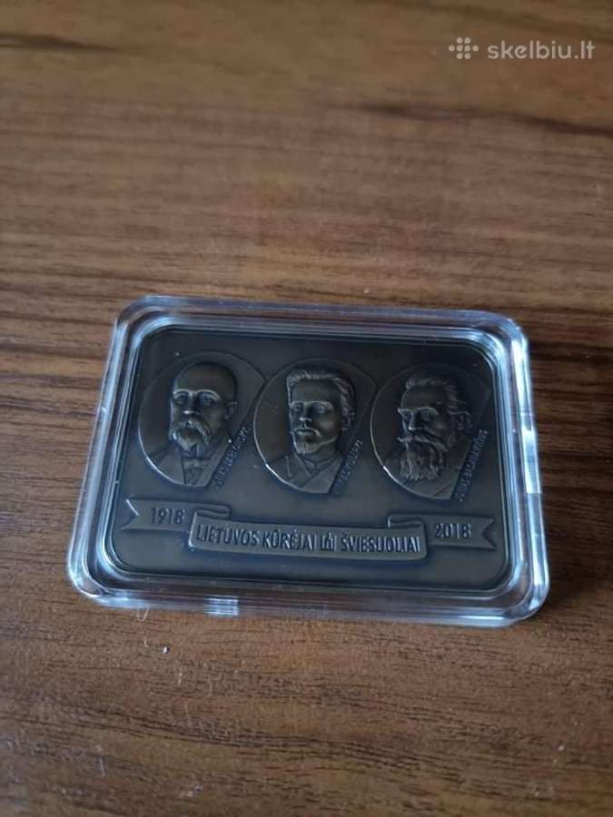 Plaketės. Lietuvos nepriklausomybės veikėjai - nuotraukos Nr. 3