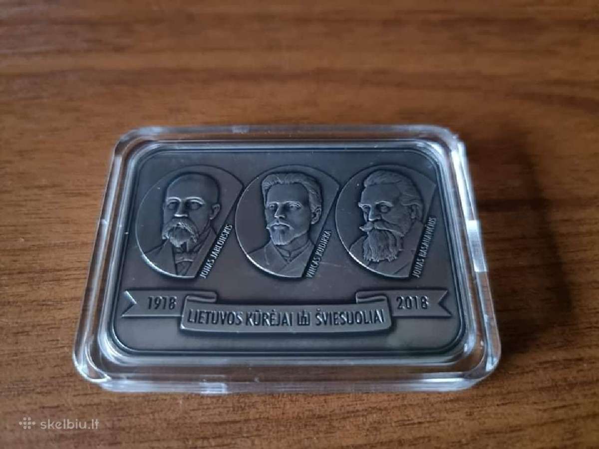 Plaketės. Lietuvos nepriklausomybės veikėjai - nuotraukos Nr. 5