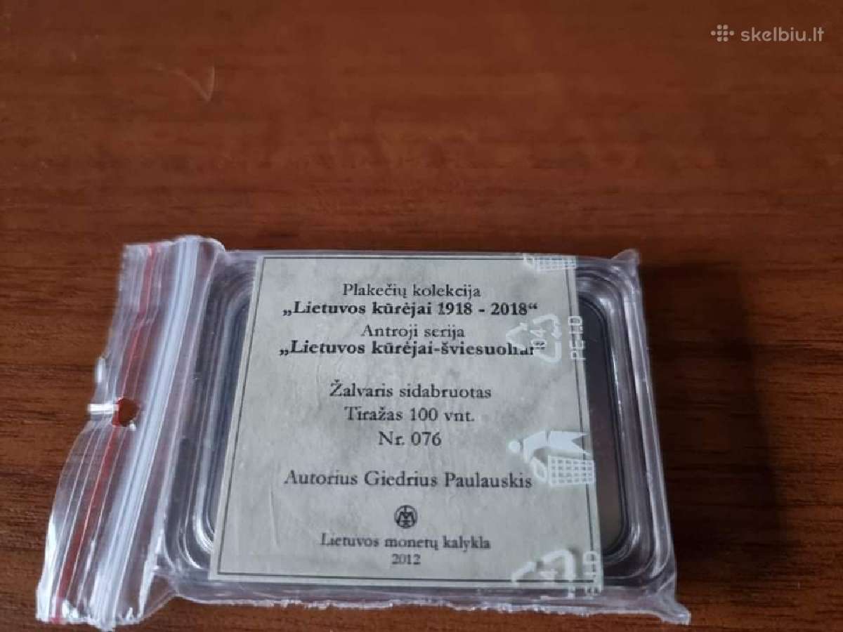 Plaketės. Lietuvos nepriklausomybės veikėjai - nuotraukos Nr. 6